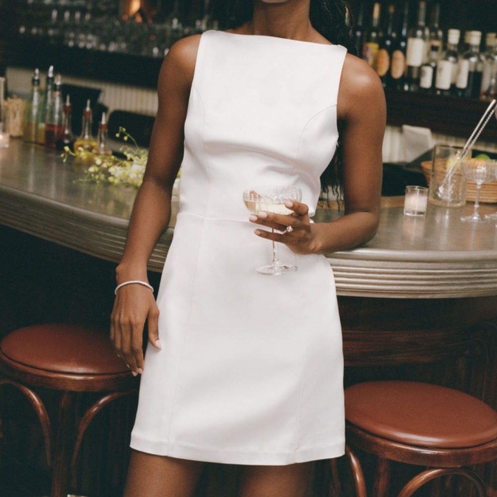 Abercrombie White Mini Dress